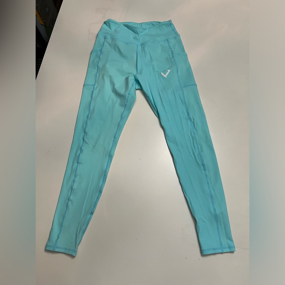 Violate the dress code leggings aqua medium